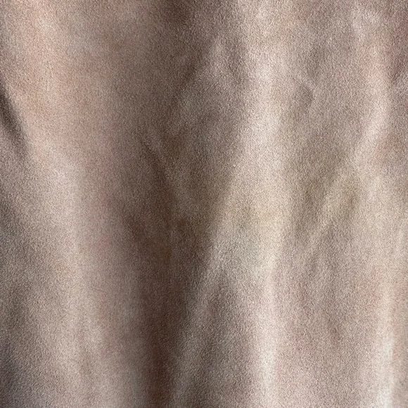 Eileen fisher 100% goat suede open cut jacket Womens size small - Picture 7 of 9